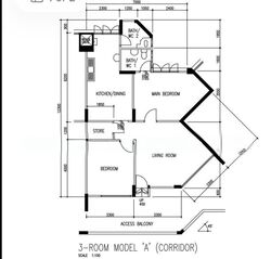 Blk 261 Tampines Street 21 (Tampines), HDB 3 Rooms #579696791
